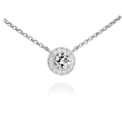 Gargantilla para novia ORLA en plata