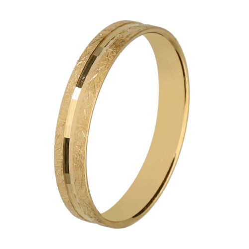 Alianza de boda de Oro 18 kt 3 50mm