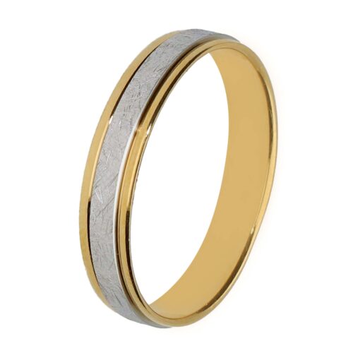 Alianza de boda oro 18ks 4 00 mm
