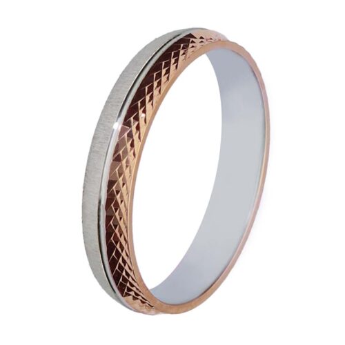 Alianza de boda de oro 18 kt 4 mm