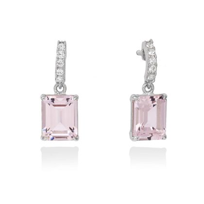 Pendientes de novia Rosa Bagué en plata en varios colores