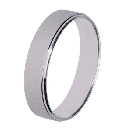 Alianza de boda de oro 18 kt 4,5 mm